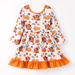 THANKSGIVING TURKEY DRESS  - Fall2025