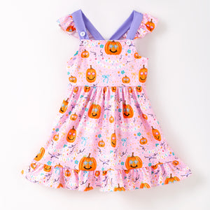 HAPPY HALLOWEEN OVERALL DRESS - Halloween2025