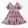 SPOOKY GHOST BACK BOW DRESS - Halloween2025 Preorder