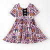 SPOOKY GHOST BACK BOW DRESS - Halloween2025 Preorder