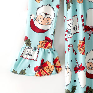 DEAR SANTA NIGHTGOWN - BLUE - Christmas2025