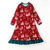 CHRISTMAS TOILE NIGHTGOWN - Christmas2025