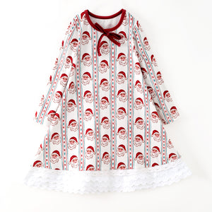SANTA STRIPE NIGHTGOWN - Christmas2025