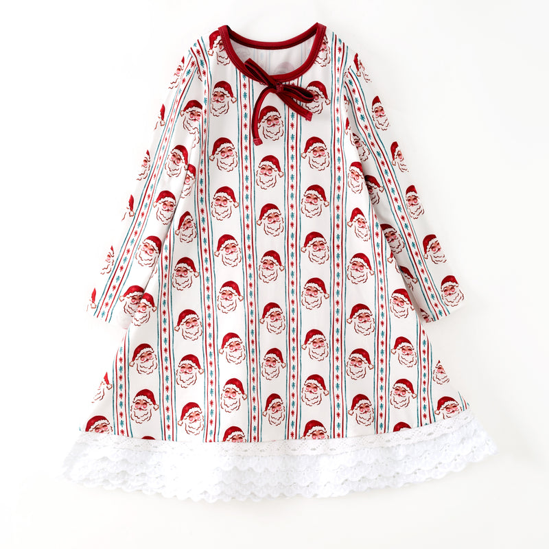 SANTA STRIPE NIGHTGOWN - Christmas2025