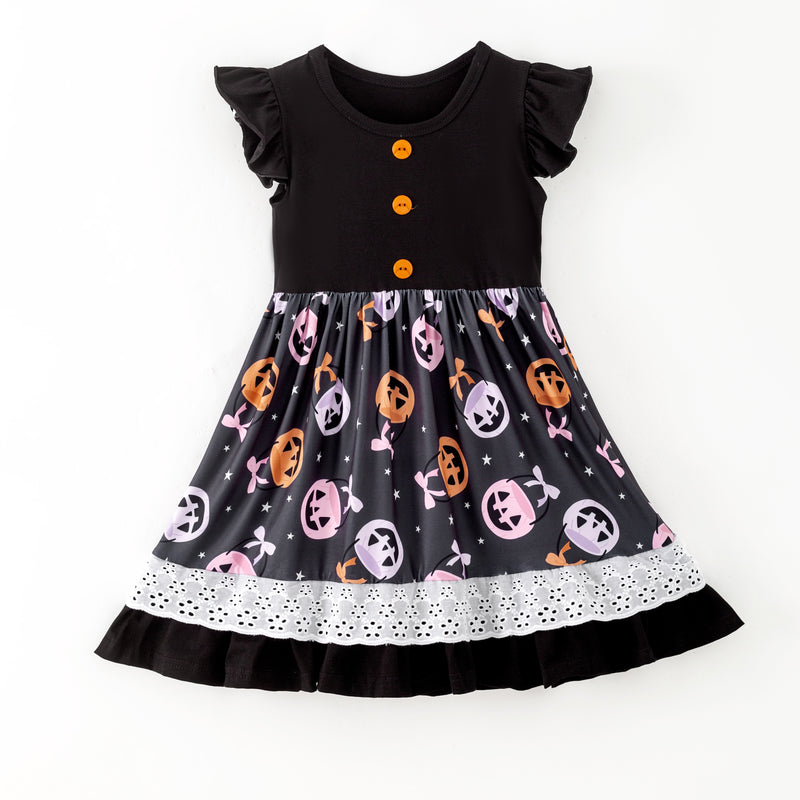 HALLOWEEN PUMPKIN PAILS DRESS - Halloween2025