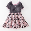 BATS TIERS DRESS - PINK  Halloween2025