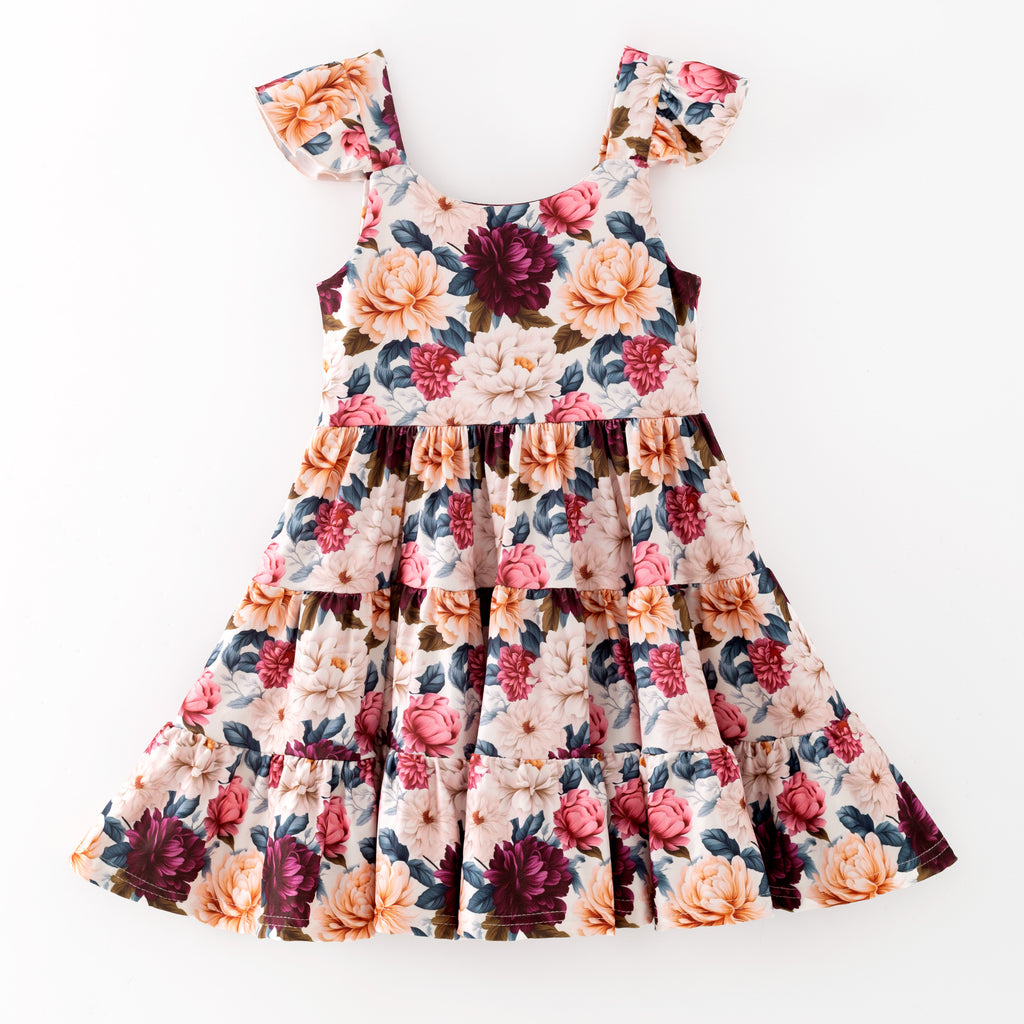 FALL FLOWERS TIER DRESS - Fall2025