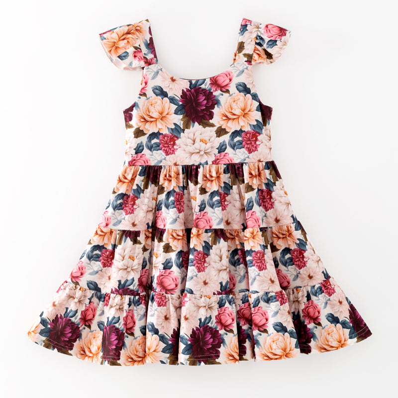 FALL FLOWERS TIER DRESS - Fall2025