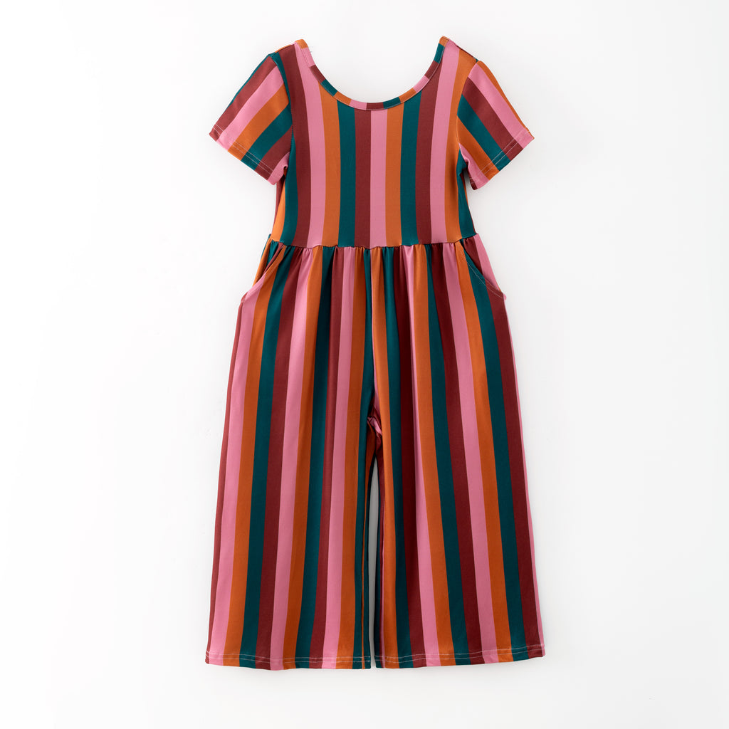 FALL STRIPE JUMPSUIT WITH POCKETS - Fall2025