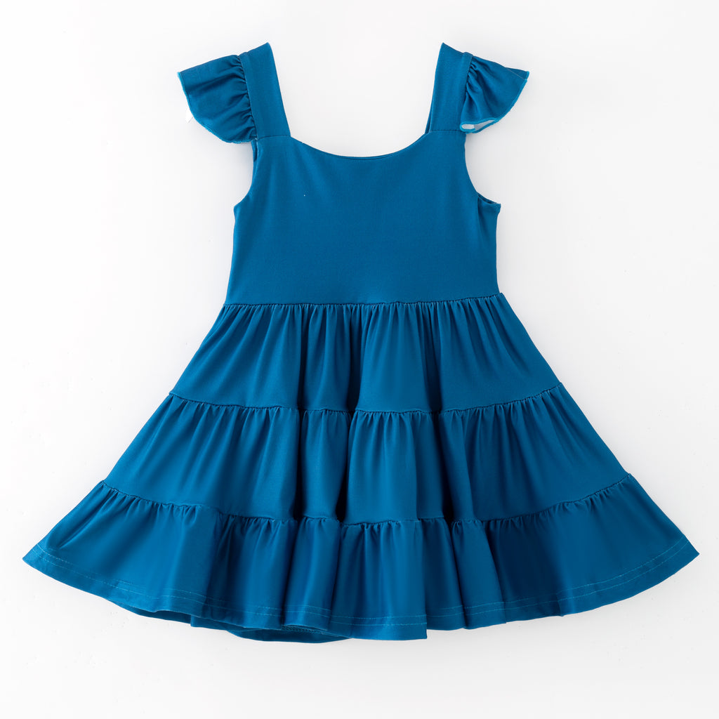 FALL TIER DRESS - TEAL - Fall2025