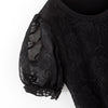 BLACK LACE TOP - Halloween2025