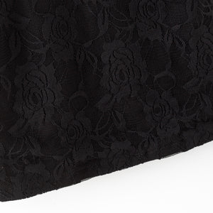 BLACK LACE TOP - Halloween2025