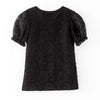 BLACK LACE TOP - Halloween2025