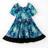 HAUNTED HOUSE BACK BOW DRESS - Halloween2025