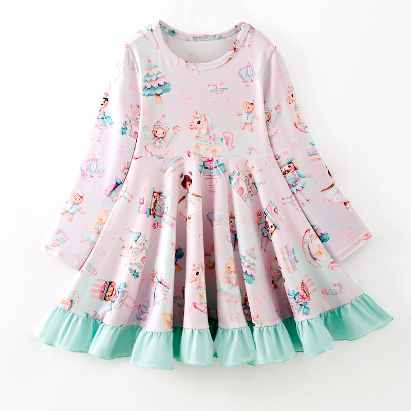 CHRISTMAS PASTEL BALLEINA DRESS  - Christmas2025