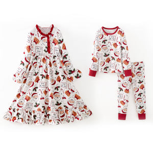 DEAR SANTA NIGHTGOWN - WHITE - Christmas2025 - Preorder