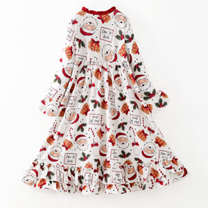 DEAR SANTA NIGHTGOWN - WHITE - Christmas2025 - Preorder