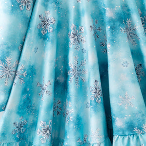 SNOWFLAKE RUFFLE DRESS - Christmas2025
