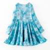 SNOWFLAKE RUFFLE DRESS - Christmas2025