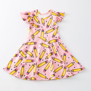 PENCIL PINK DRESS