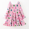 CHRISTMAS PINK  DRESS  - Christmas2025