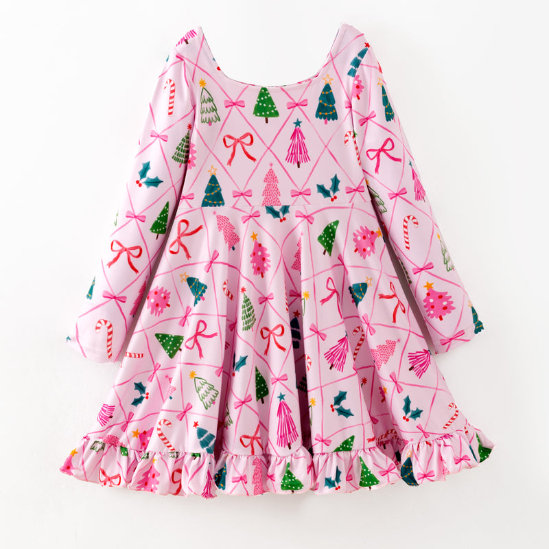 CHRISTMAS PINK  DRESS  - Christmas2025