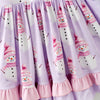 SNOWMAN RUFFLE DRESS  - Christmas2025 - Preorder