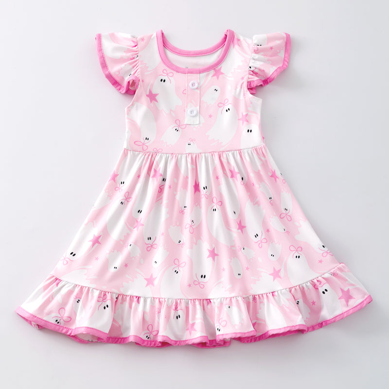 PINK GHOST DRESS