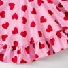 VALENTINE HEARTS BACK BOW DRESS  - Valentine2025