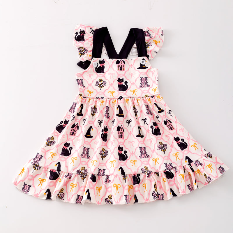 HALLOWEEN OVERALL DRESS