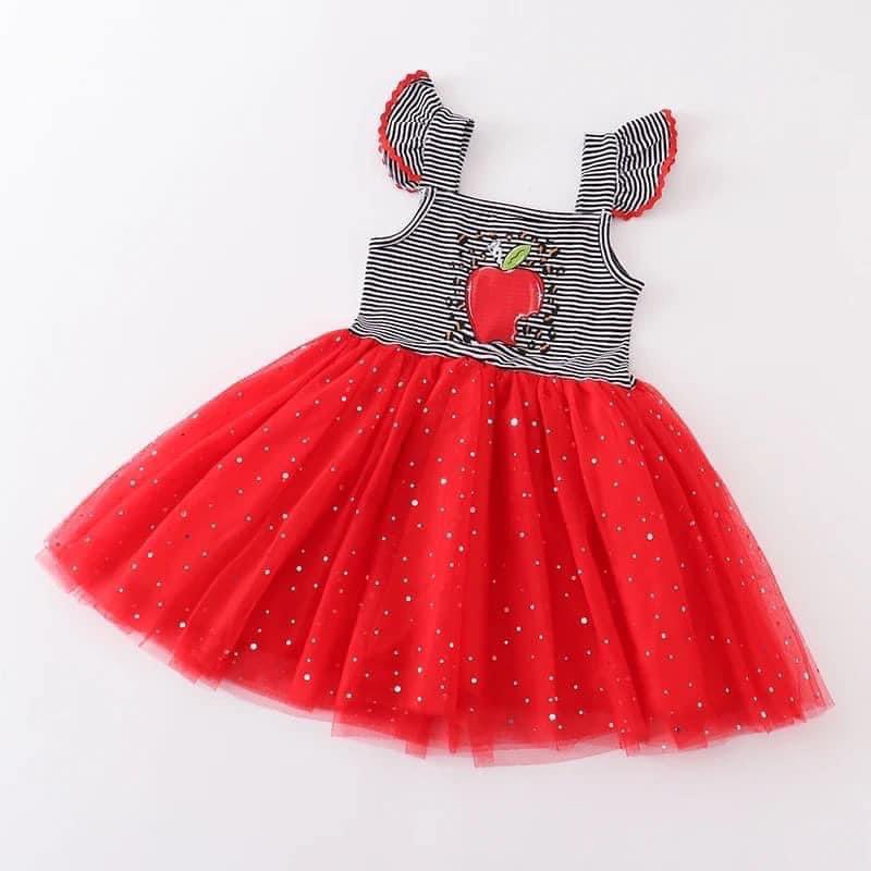 APPLE BACK TO SCHOOL TUTU DRESS