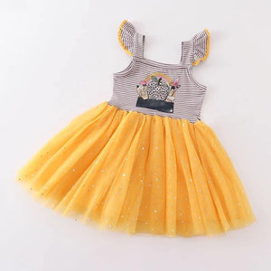 BACK TO SCHOOL SUPPLIES TUTU DRESS