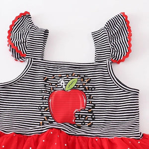 APPLE BACK TO SCHOOL TUTU DRESS