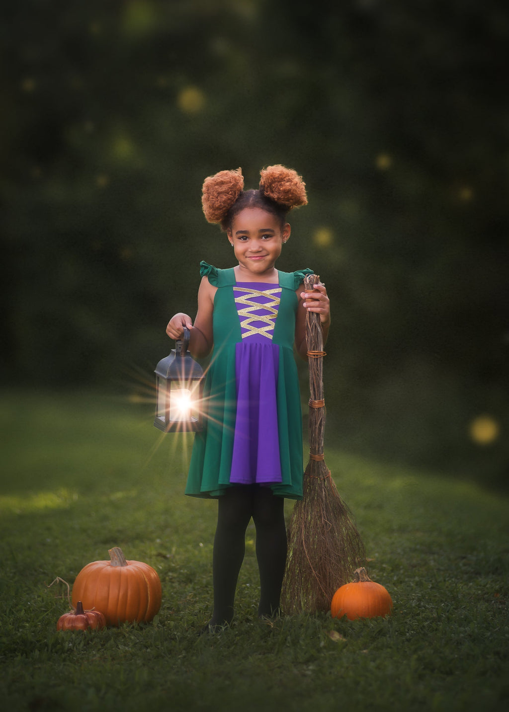 WINNIE SISTER SOFT COTTON TWIRL DRESS