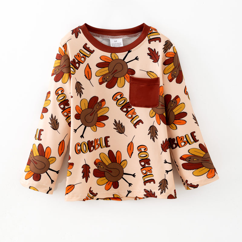 THANKSGIVING BOYS SHIRT -  Fall2025