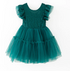 SABRINA GREEN SPARKLE DRESS  - Christmas2025