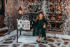 GREEN SPARKLE TUTU DRESS