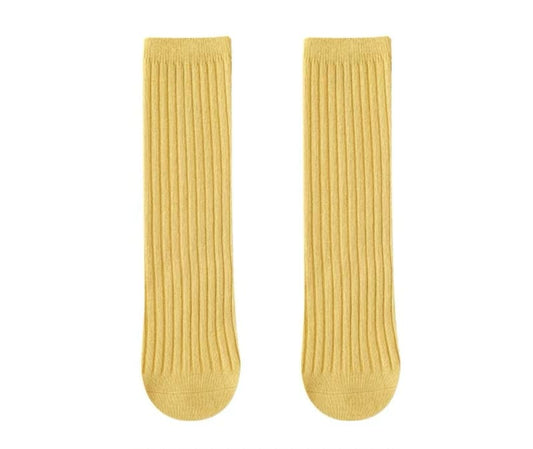 LIGHT MUSTARD SOCKS
