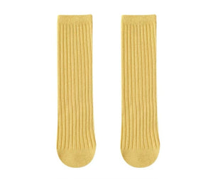 LIGHT MUSTARD SOCKS