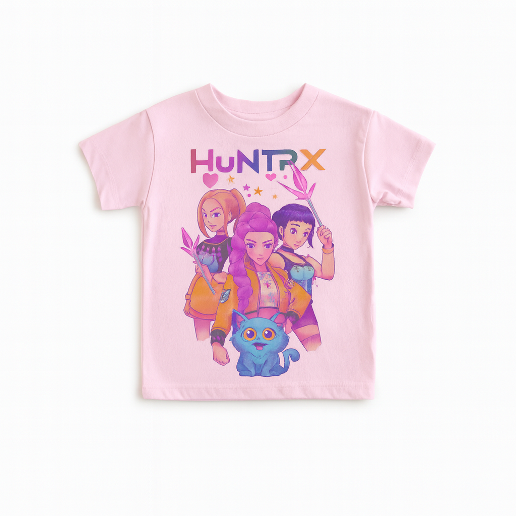 K POP TSHIRT -  PINK - Pre-order