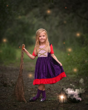 SARAH SISTER VELVET DRESS PRE-ORDER
