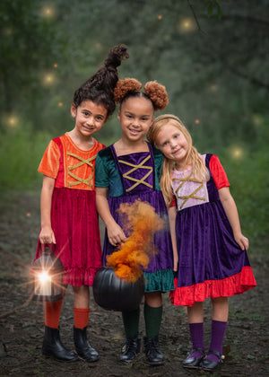 SARAH SISTER VELVET DRESS PRE-ORDER
