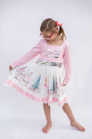 CHRISTMAS NUTCRACKER BALLERINA LONG DRESS