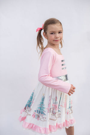 CHRISTMAS NUTCRACKER BALLERINA LONG DRESS