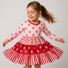 CANDY CANE & PEPPERMINT LAYER DRESS Preorder