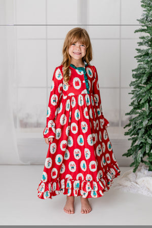 CHRISTMAS RED NIGHTGOWN - Christmas2025