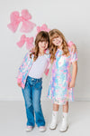 BOW SPARKLE DRESS