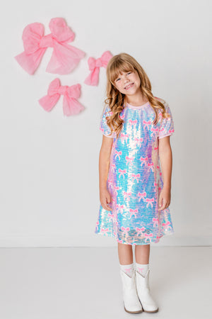 BOW SPARKLE DRESS