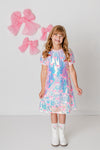 BOW SPARKLE DRESS