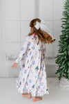 CHRISTMAS NUTCRACKER BOW NIGHTGOWN - PINK -  Christmas2025